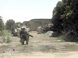 Бой между американцами и бойцами иракского сопротивления под Багдадом продолжался 4 часа