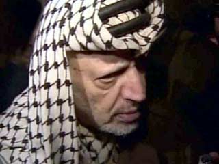 Председатель Палестинской национальной администрации Ясир Арафат на прошлой неделе перенес сердечный приступ