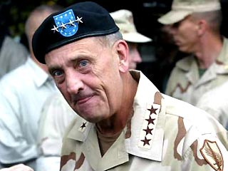 Командующий американскими войсками в Ираке, генерал Томми Фрэнкс получит пять миллионов долларов за написание книги своих воспоминаний