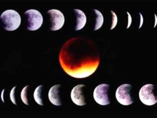 В 2004 году произойдут два полных лунных затмения