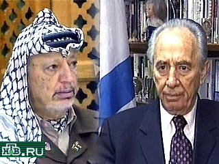 Ясир Арафат встретится с Шимоном Пересом