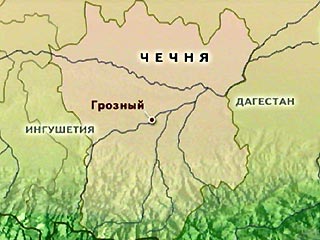 Карта чеченской войны