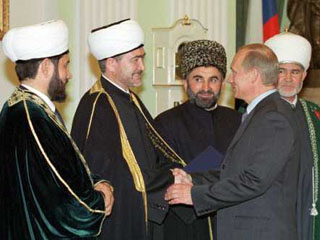 'Наши мусульмане - это россияне, у них нет другой родины', убежден Владимир Путин