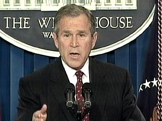 Джордж Буш поверил в подлинность пленки с голосом бен Ладена