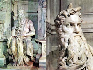 Рогатый "Моисей" Микеланджело открыт после долгой реставрации