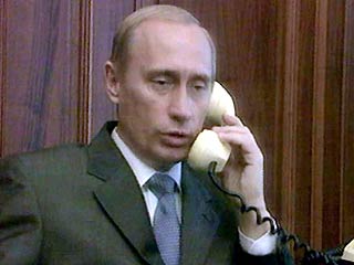 Путин поговорил с Шеварднадзе. Москва обеспокоена ситуацией в Грузии