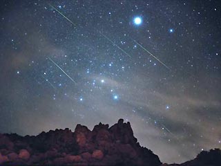 Тысячи метеоров из созвездия Льва упадут ночью на Землю