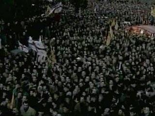 Тбилиси, 14 ноября 2003- митинг оппозиции