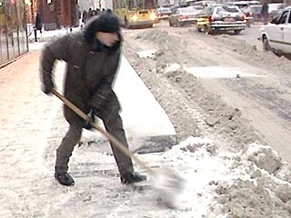 В Москве утром во вторник ожидается снег, местами сильный