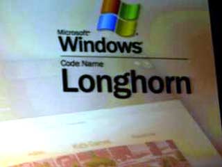 По сведениям агентства Channel News, на развалах в Юго-Восточной Азии появилась операционная система Microsoft Longhorn, начать продажи которой Microsoft планирует не ранее 2005 года. Цена пиратского Longhorn - около 1,6 долларов за диск
