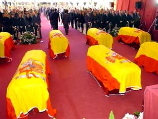 Появилась новая версия гибели семерых сотрудников испанской военной разведки в Ираке