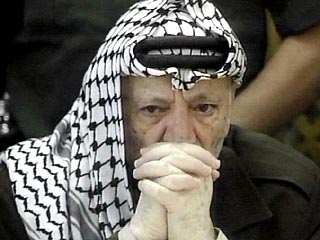 Ясир Арафат не сможет посетить рождественскую службу в Вифлееме