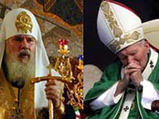 Алексий II поздравил Папу Римского с Рождеством.