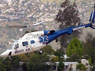В горах Калифорнии разбился медицинский вертолет: 3 погибли