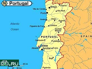 В Португалии обвалился участок автомобильной эстакады, которая строится недалеко от города Калдаш да Раинья. Четверо строителей погибли, не менее 15 получили тяжелые ранения