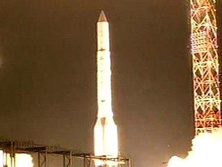 С космодрома Байконур стартовала ракета-носитель "Протон-К"