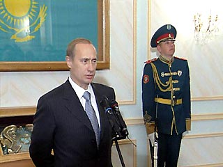 Владимир Путин прибыл с официальным визитом в Казахстан