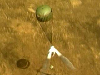 Марсоход Opportunity совершил в воскресенье посадку на "красной планете". Как и планировалось, Opportunity "примарсился" примерно в 08:05 мск