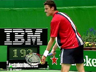 Марат Сафин в напряженном матче выиграл у американского соперника Джэймса Блэйка и вышел в четвертьфинал Открытого чемпионата Австралии по теннису