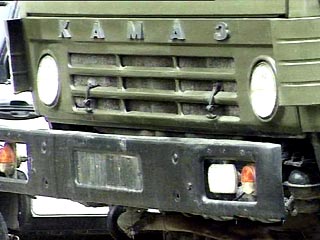 Автомашина "Камаз" столкнулась с автомобилем ВАЗ-2106
