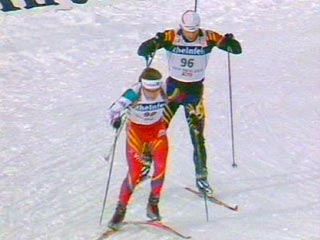 Бьерндален и Пуаре - лидеры Кубка мира по биатлону