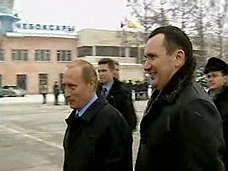 Путин посетил показательное село Шемурша в Чувашии