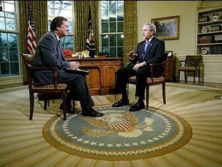 Джордж Буш в интервью NBC говорил обо всем, кроме местонахождения бен Ладена