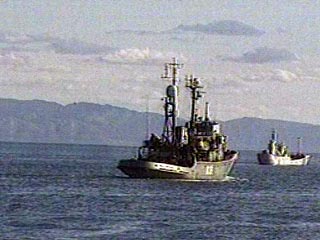 В четверг вечером грузинские военные катера вошли в территориальные воды Абхазии, где осуществили захват российского рыболовецкого судна "Трепанг"