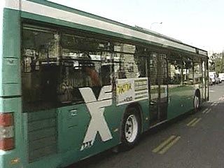 В Иерусалиме вышел на линию первый рейсовый автобус, оснащенный системой предотвращения терактов