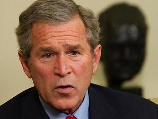 Буш высказывается за международное присутствие на Гаити