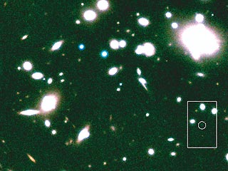 Считается, что сам взрыв произошел около 13,7 миллиардов лет назад, и галактика Abell 1835, отстоящая от него по времени на 470 миллионов лет, только начинает формироваться, так как лишь процесс "остывания" вселенной после взрыва занял около 300 миллионов