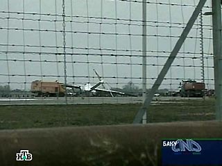 В бакинском аэропорту потерпел крушение самолет ВВС Украины Ил-76, летевший рейсом Анкара - Кабул