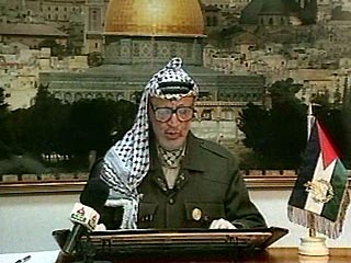 Глава Палестинской автономии Ясир Арафат хочет, чтобы его похоронили на Храмовой горе, неподалеку от мечети Аль-Акса