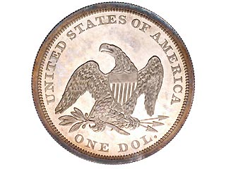 На днях аукционная компания "Американские нумизматические раритеты" (American Numismatic Rarities) объявила о том, что однодолларовая монета, нынешняя стоимость которой оценивается в 1 млн долларов, найдена