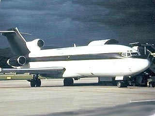 Американский грузовой самолет Boeing 727-100 задержан в понедельник в Зимбабве