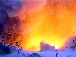 В Бурятии взорвался грузовик с 400 кг взрывчатки