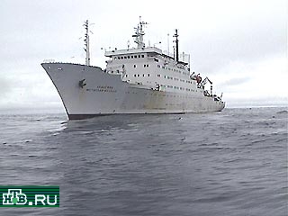 Свое 20-летие научно-исследовательское судно "Академик Мстислав Келдыш" встретило на приколе в калининградском порту