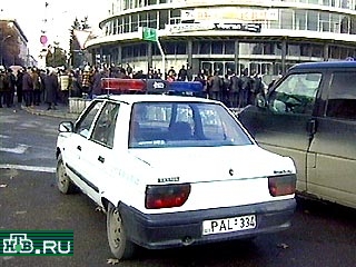 Сторонники экс-президента Звиада Гамсахурдиа пытались организовать митинг в центре Тбилиси