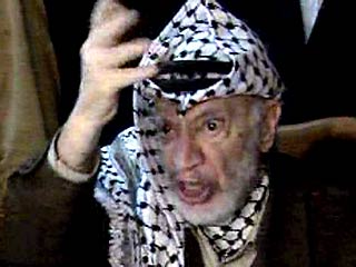 Арафат заявил, что не боится угроз Шарона
