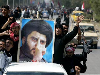Лидер иракских шиитов ас-Садр учится у бен Ладена