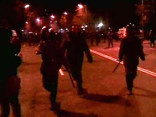 В Ереване полиция разогнала митинг оппозиции на проспекте Маршала Баграмяна