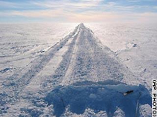 Американцы строят "ледовую автостраду" к Южному полюсу