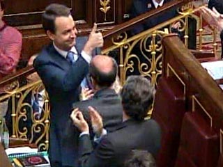 Парламент Испании выбрал Хосе Сапатеро премьер-министром