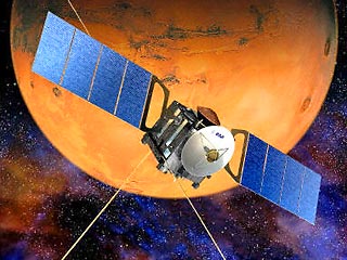 На европейском космическом аппарате Mars Express во вторник планируется включить специальный радар, который измерит глубину запасов водяного льда на Марсе