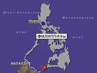 В результате мощного взрыва, прогремевшего в среду в филиппинском городе Джоло (остров Сулу)