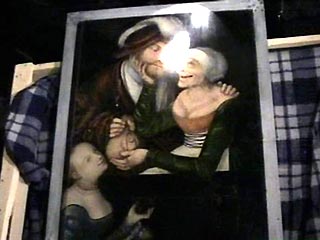 полотно выдающегося немецкого художника Лукаса Кранаха-старшего (1472-1553) "Сводня"