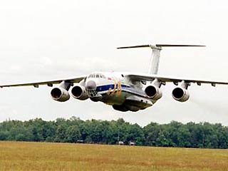 В Китае разбился самолет российского производства Ил-76