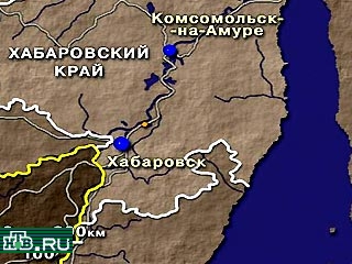 Мощный взрыв в центре Хабаровска