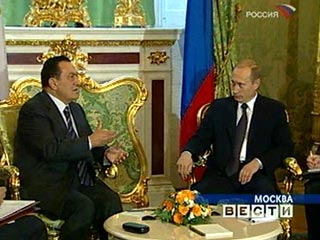 В Кремле проходят переговоры президентов России и Египта
