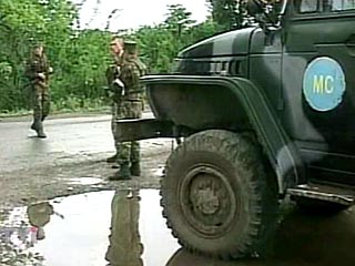 Миротворцы ССПМ взяли под свой контроль блокпост в селе Тквиави в зоне грузино-осетинского конфликта